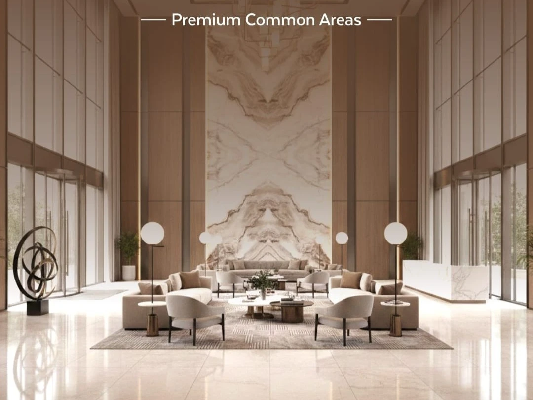 Emerald Forum AB Road Indore Grand Arrival Entrance Layout with Premium Frontage Showrooms