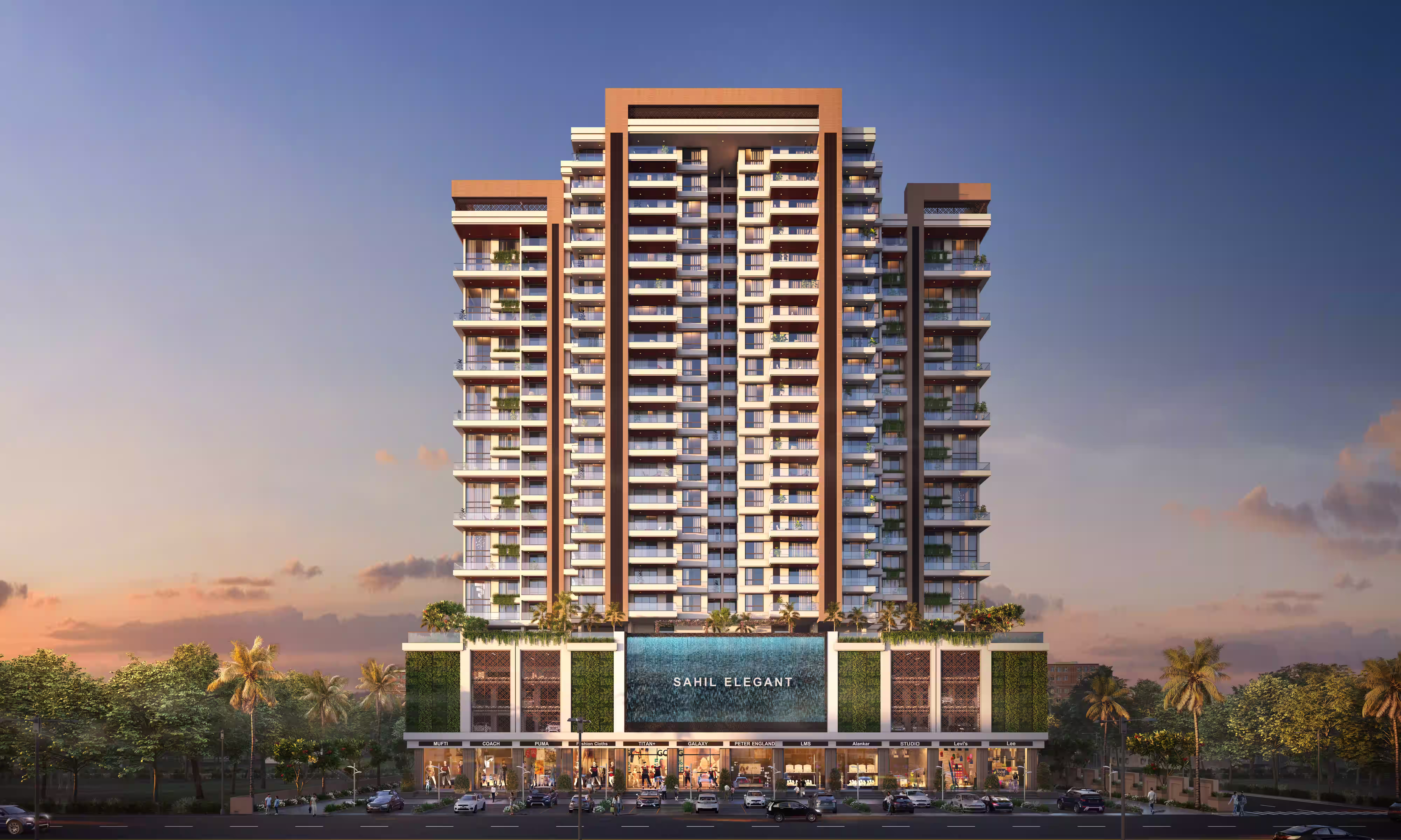 Sahil Elegant - Ultra Luxury Duplex Apartments
